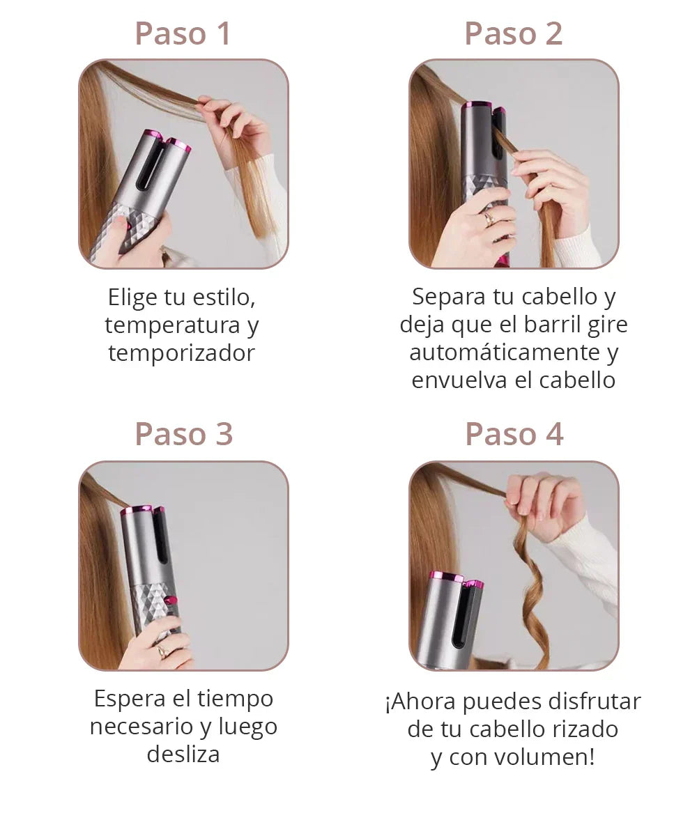 Rizador de Cabello Automatico