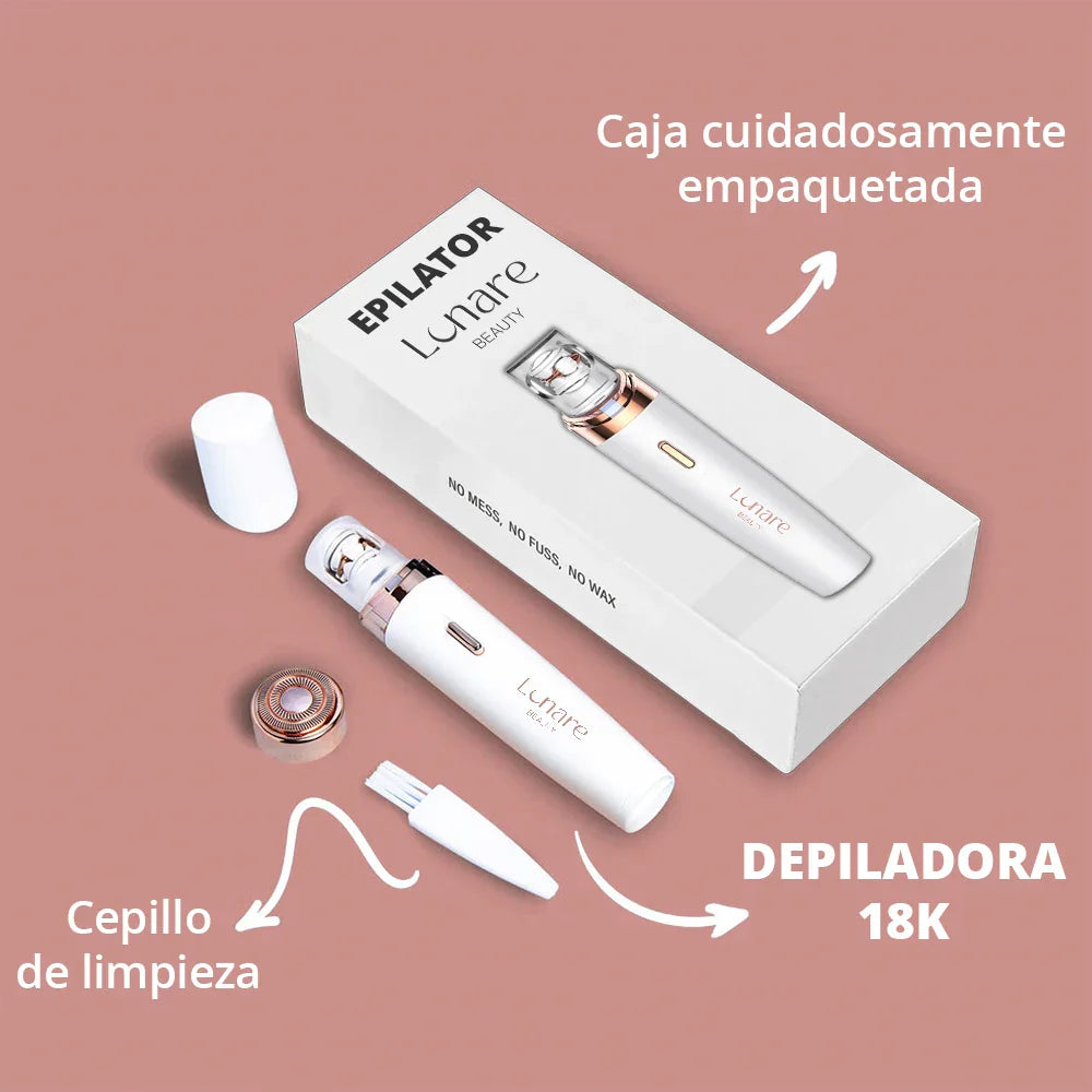 Depiladora 18K - Removedor de Vello Facial Pro